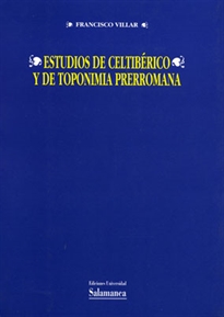 Books Frontpage Estudios de celtibérico y de toponimia prerromana