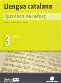 Books Frontpage Quadern de reforç. Llengua catalana 3r ESO