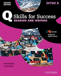 Books Frontpage Q Skills for Success (2nd Edition). Reading & Writing Introductory. Split Student's Book Pack Part B