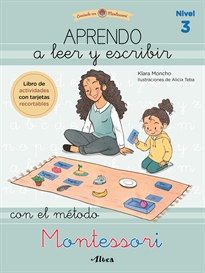 Books Frontpage Creciendo con Montessori. Cuadernos de actividades - Aprendo a leer y escribir con el método Montessori (Nivel 3)