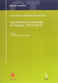 Books Frontpage Las relaciones laborales en España, 2010-2015