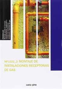 Books Frontpage MF1522 Montaje de instalaciones receptoras de gas