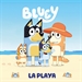 Front pageBluey. Un cuento - La playa (edición en español)