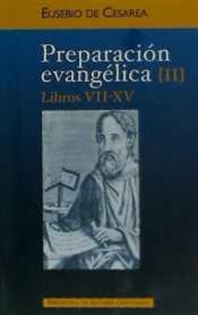 Books Frontpage Preparación evangélica. II: Libros VII-XV