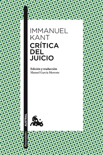 Books Frontpage Crítica del juicio