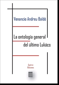 Books Frontpage La ontología general del último Lukács