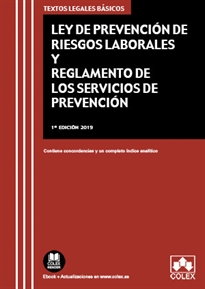 Books Frontpage Ley de Prevención de Riesgos Laborales y Reglamento de los Servicios de Prevención