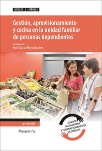 Books Frontpage Gestión, aprovisionamiento y cocina en la unidad familiar de personas dependientes