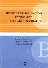 Books Frontpage Técnicas de evaluación económica en el campo sanitario