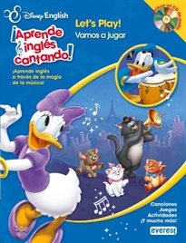 Books Frontpage Disney English. ¡Aprende inglés cantando!. Let&#x02019;s Play! / ¡Vamos a jugar!