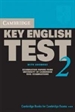 Front pageCambridge Key English Test 2 Student's Book with Answers 2nd Edition