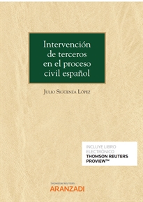 Books Frontpage Intervención de terceros en el proceso civil español (Papel + e-book)