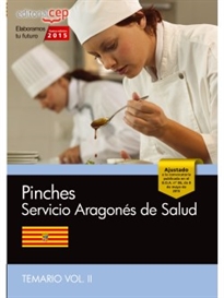 Books Frontpage Pinches. Servicio Aragonés de Salud. Temario Vol. II.