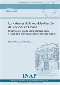 Books Frontpage Los orígenes de la municipalización de servicios en España