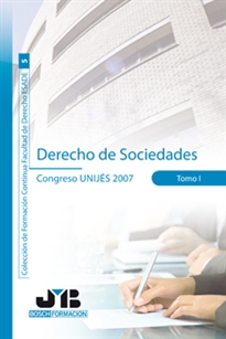 Books Frontpage Derecho de Sociedades.  Tomo I