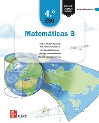 Books Frontpage Matemáticas B 4.º ESO