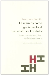 Books Frontpage La veguería como gobierno local intermedio en Cataluña