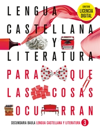 Books Frontpage Lengua castellana y literatura 3º ESO LA PQLCO (Edición 2022)