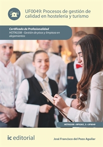 Books Frontpage Procesos de gestión de calidad en hostelería y turismo. HOTA0208 - Gestión de pisos y limpieza en alojamientos
