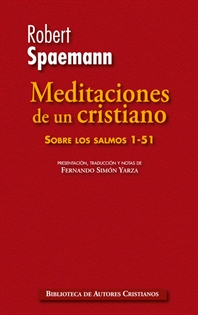 Books Frontpage Meditaciones de un cristiano. I: Sobre los salmos 1-51