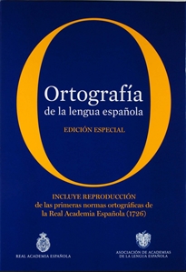 Books Frontpage Ortografía de la lengua española. Edición coleccionista