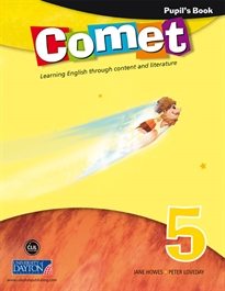 Books Frontpage Comet. 5 Primary. Pupil's book