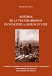 Front pageHistoria de la vulnerabilidad en Venezuela: siglos XVI-XIX
