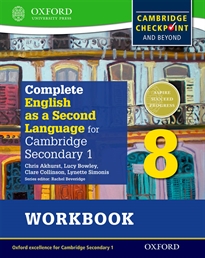 Books Frontpage Complete English as a Second Language for Cambridge Secondary 1. Workbook 8