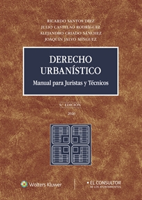 Books Frontpage Derecho urbanístico (9.ª Edición)