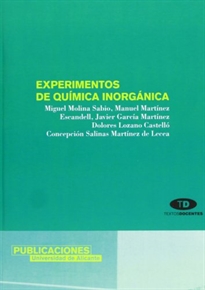 Books Frontpage Experimentos de química inorgánica