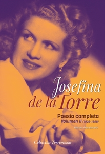 Books Frontpage Poesia completa Josefina de la Torre Volumen 2