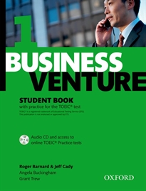 Books Frontpage Business Venture 1. Student's Book and CD Pack