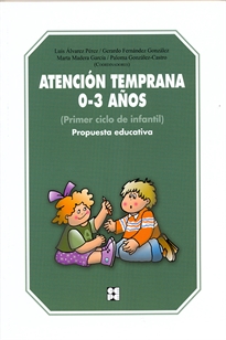 Books Frontpage Atención Temprana 0-3 años. Propuesta educativa
