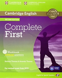 Books Frontpage Complete First for Spanish Speakers Workbook without Answers with Audio CD 2nd Edition