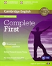 Front pageComplete First for Spanish Speakers Workbook without Answers with Audio CD 2nd Edition