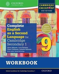 Books Frontpage Complete English as a Second Language for Cambridge Secondary 1. Workbook 9
