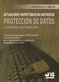 Books Frontpage Actuaciones inspectoras en materia de protección de datos.