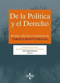 Books Frontpage De la Política y el Derecho