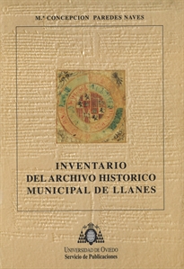 Books Frontpage Inventario del Archivo Histórico municipal de Llanes