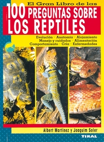 Books Frontpage 100 preguntas sobre los reptiles