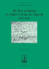 Books Frontpage Els libri notularum de Santa Coloma de Queralt (1240-1262)