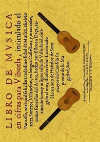 Books Frontpage Libro de música en cifras para vihuela, intitulado el parnasso