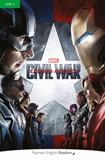 Books Frontpage Level 3: Marvel's Captain America: Civil War Book & MP3 Pack
