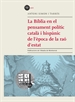 Front pageLa Bíblia en el pensament polític català i  hispànic de l'època de la raó d'estat