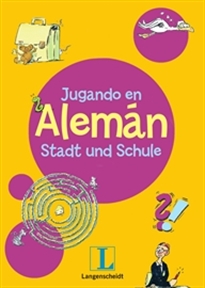 Books Frontpage Jugando en alemán Stadt und Schule