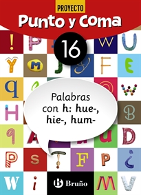 Books Frontpage Punto y Coma Lengua 16 Palabras con h: hue-, hie-, hum-