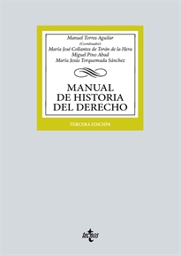 Books Frontpage Pack Manual de Historia del Derecho