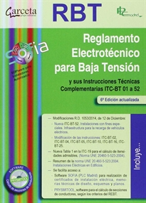 Books Frontpage RBT. Reglamento Electrotécnico para Baja Tensión