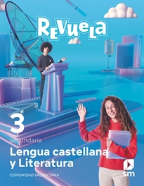 Books Frontpage Lengua Castellana y Literatura. 3 Secundaria. Revuela. Comunidad Valenciana