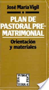 Books Frontpage Plan de pastoral prematrimonial